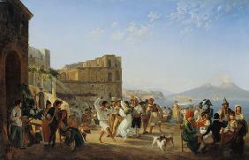 Italian Dancing, Naples 1836