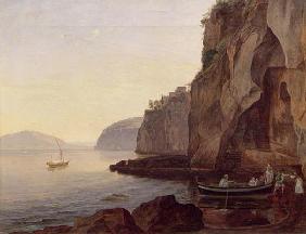 Cocumella near Sorrento, 1827 (oil on canvas) 18th