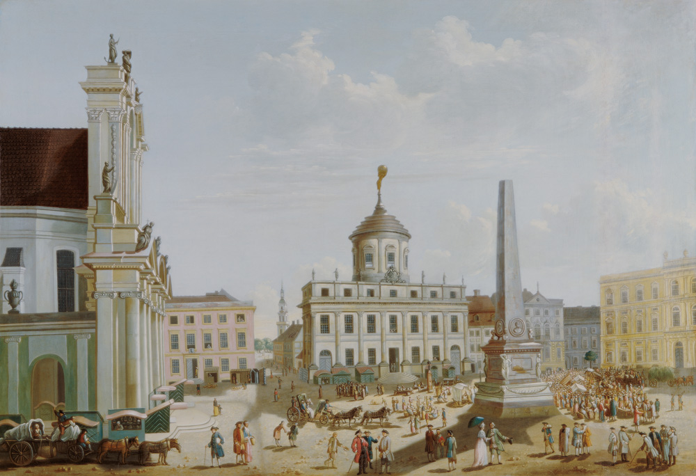 View of the Town Hall von Carl Christian Baron