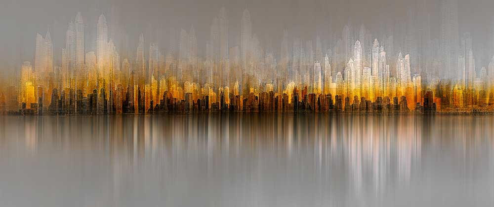 Skyline von Dubai von Carmine Chiriaco