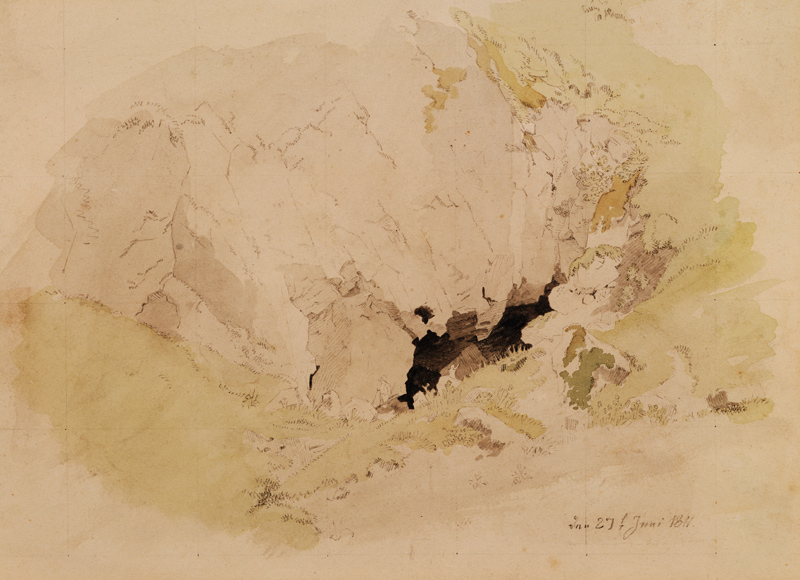 Felshöhle von Caspar David Friedrich