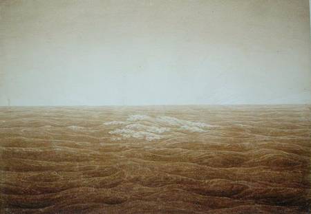 Sea at Sunrise von Caspar David Friedrich
