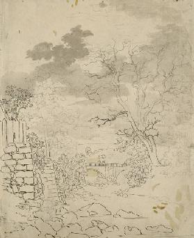 Stream with a Bridge c.1799