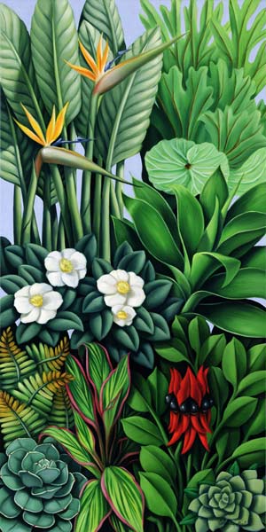 Foliage II, 2005 (oil on canvas)  von Catherine  Abel