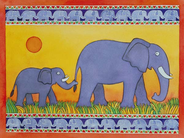 Elephants  von Cathy  Baxter
