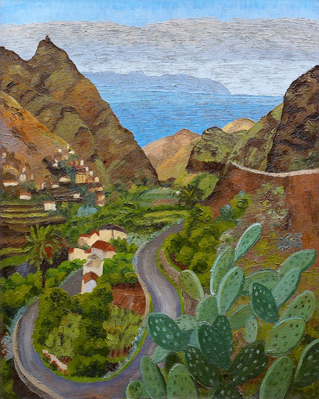 Agaete, Gran Canaria von Cedric Morris