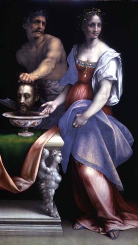 Salome with the head of St. John the Baptist von Cesare da Sesto