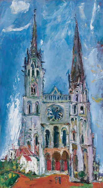 Kathedrale von Chartres von Chaim Soutine