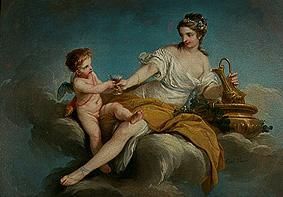 Venus und Amor von Charles Amédée Philippe van Loo