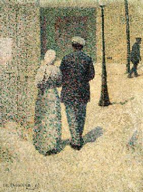 A Couple in the Street 1887