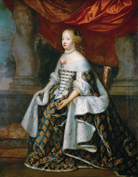 Portrait of Marie-Therese (1638-83) of Austria von Charles Beaubrun