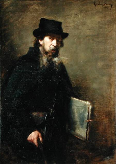 The Old Lithographer von Charles Émile Auguste Carolus-Duran