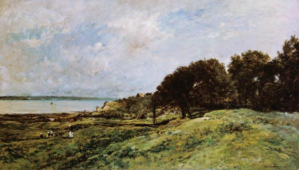 The Coast of Villerville 1875