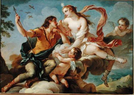 Venus and Adonis von Charles Joseph Natoire