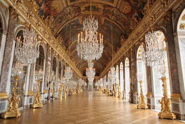 Versailles/ Halls of Mirrors/ Photo 2007 von Charles Le Brun
