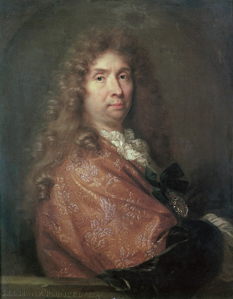 Charles Lebrun, Self-Portrait / 1684 von Charles Le Brun