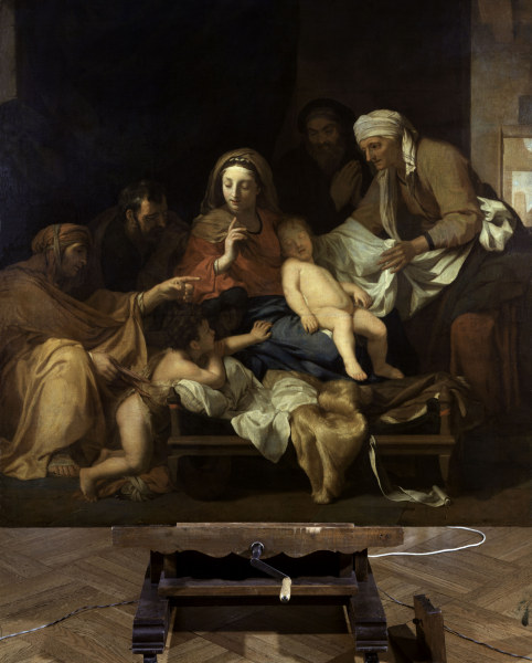 The Holy Family / Lebrun von Charles Le Brun
