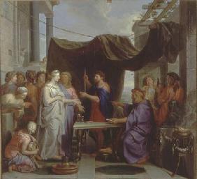 The Wedding of Moses and Zipporah (pair of 78385)