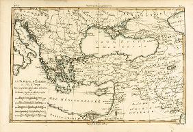 Turkey, from 'Atlas de Toutes les Parties Connues du Globe Terrestre' by Guillaume Raynal (1713-96) 20th