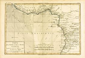 West Africa, from 'Atlas de Toutes les Parties Connues du Globe Terrestre' by Guillaume Raynal (1713 19th