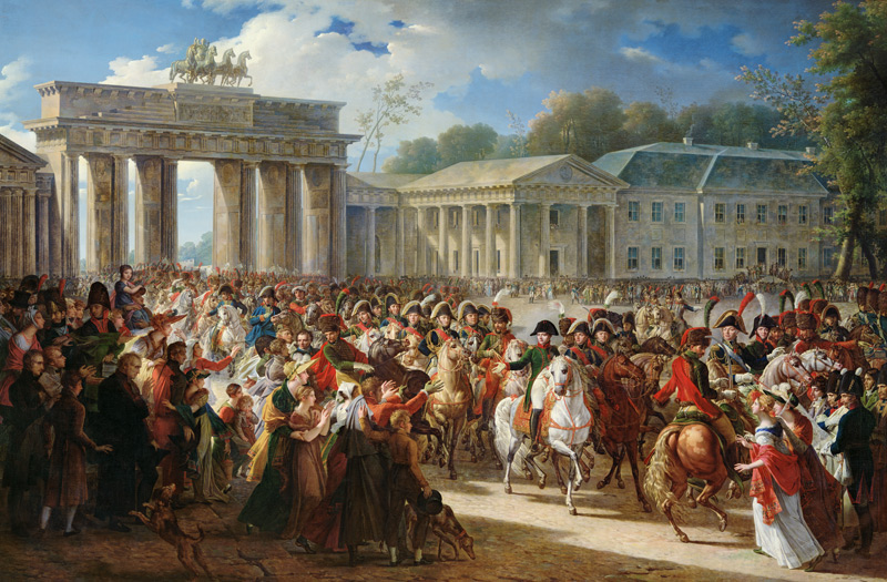 Napoleon in Berlin 1806 von Charles Meynier