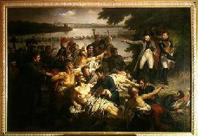 Return of Napoleon (1769-1821) to the Island of Lobau after the Battle of Essling, 23rd May 1809 1812