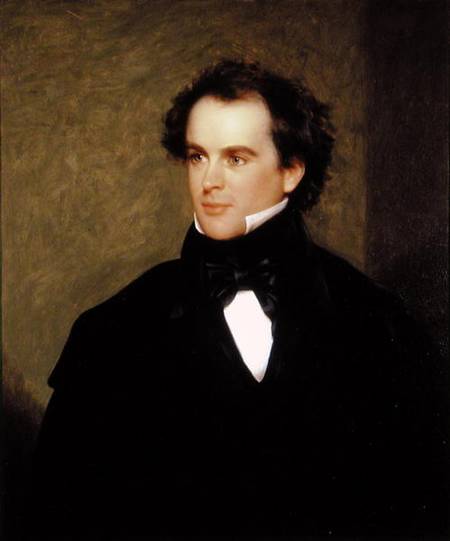 Nathaniel Hawthorne (1804-64) von Charles Osgood