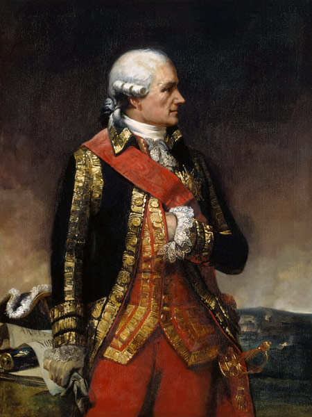 Jean-Baptiste-Donatien de Vimeur, comte de Rochambeau von Charles-Philippe Lariviere