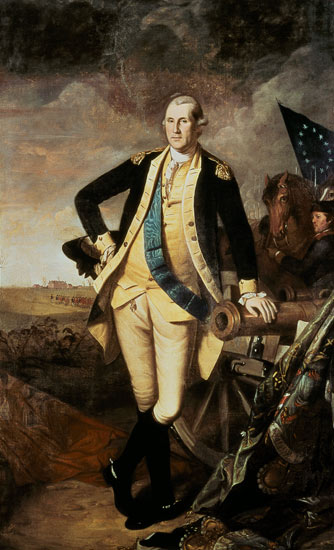George Washington at Princeton von Charles Willson Peale