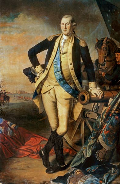 Portrait of George Washington (1732-99) von Charles Willson Peale