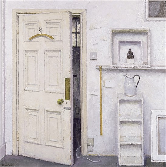 Meditation on a Door I, 2004 (oil on canvas)  von Charles E.  Hardaker