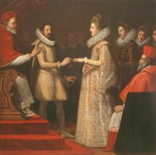 Die Hochzeit der Maria de'Medici.