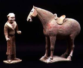 Horse and a Servant Tang dynas