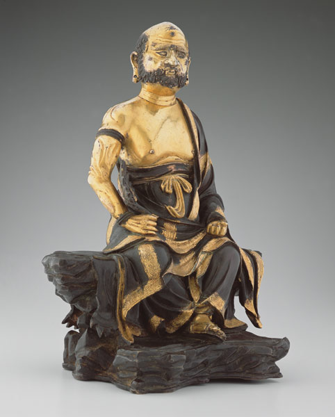 Figure of Bodhidharma, Ming dynasty von Chinese School
