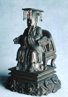 Statuette of Confucius (551-479 BC) as a Mandarin, Qing Dynasty Qing Dynas