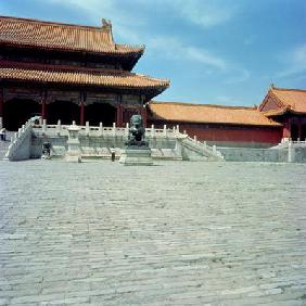 The Gate of Supreme Harmony (Taihe men) Ming Dynasty, 1420 (photo) 17th