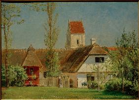 Ein Pfarrhof. Hellestedt 1847