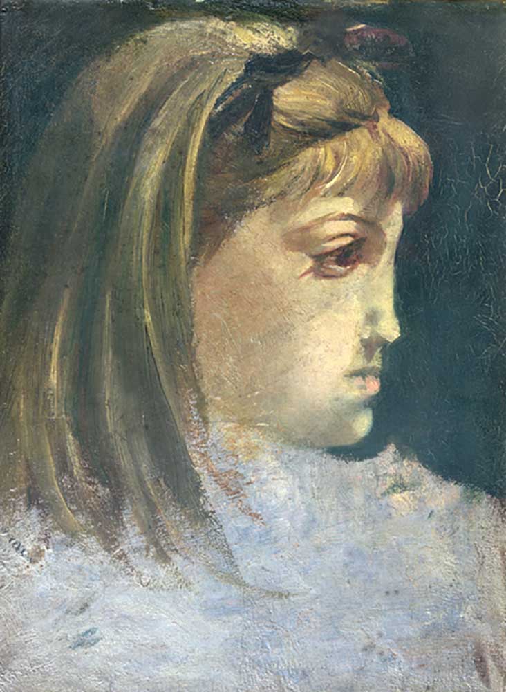 Misia Sert (1872-1950) im Stil von Manet von Christian Berard