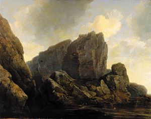 Felsenufer der Insel Mageröy in Norwegen von Christian Ezdorf
