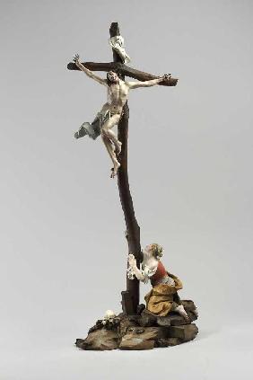 Kruzifix mit Maria Magdalena, Landshut Um 1770-75
