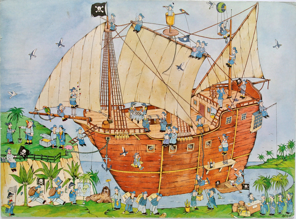 Pirate Ship von Christian  Kaempf