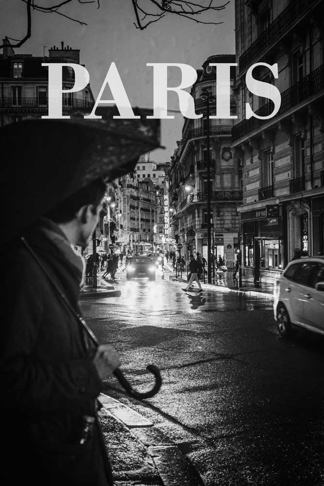 Städte im Regen: Paris von Christian Müringer