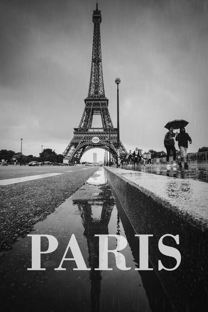 Städte im Regen: Paris von Christian Müringer
