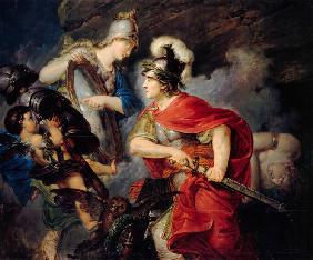 Allegorie auf Friedrich den Großen als Perseus (Der Beginn des siebenjährigen Krieges) 1789