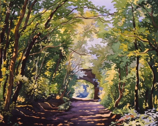The Valley Walk, Sudbury von Christopher  Ryland