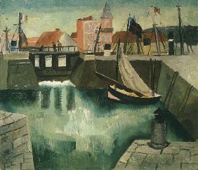 Harbour, Dieppe 1929