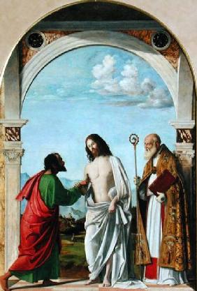 Doubting Thomas with St. Magnus c.1504-05