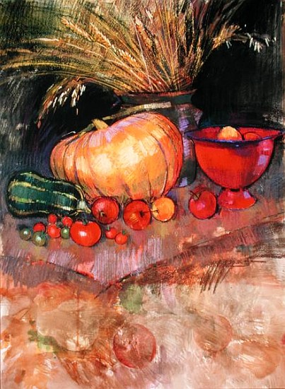 Harvest (pastel on paper)  von Claire  Spencer
