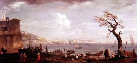 Bay of Naples from the South von Claude Joseph Vernet