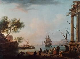 Sea Port, Sunrise 1757